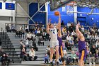 MBBall vs Emerson  Wheaton College Men's Basketball vs Emerson College is the first round of the NEWMAC Basketball Championships. - Photo By: KEITH NORDSTROM : Wheaton, basketball, NEWMAC MBBall2024